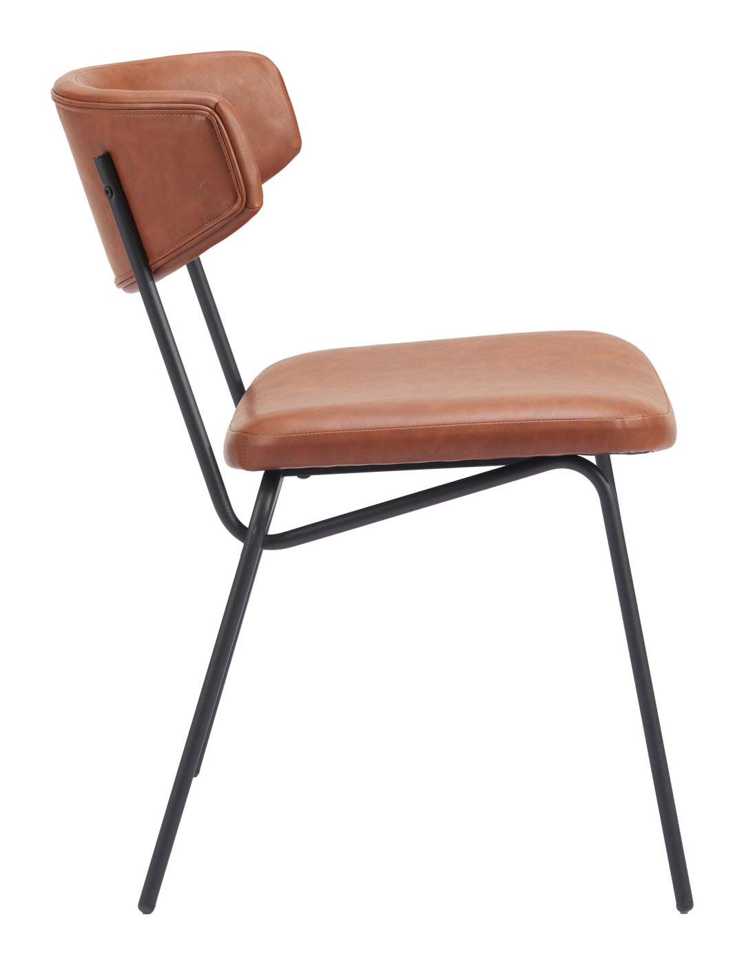 Zuo Charon Dining Chair (Set of 2) Vintage Brown