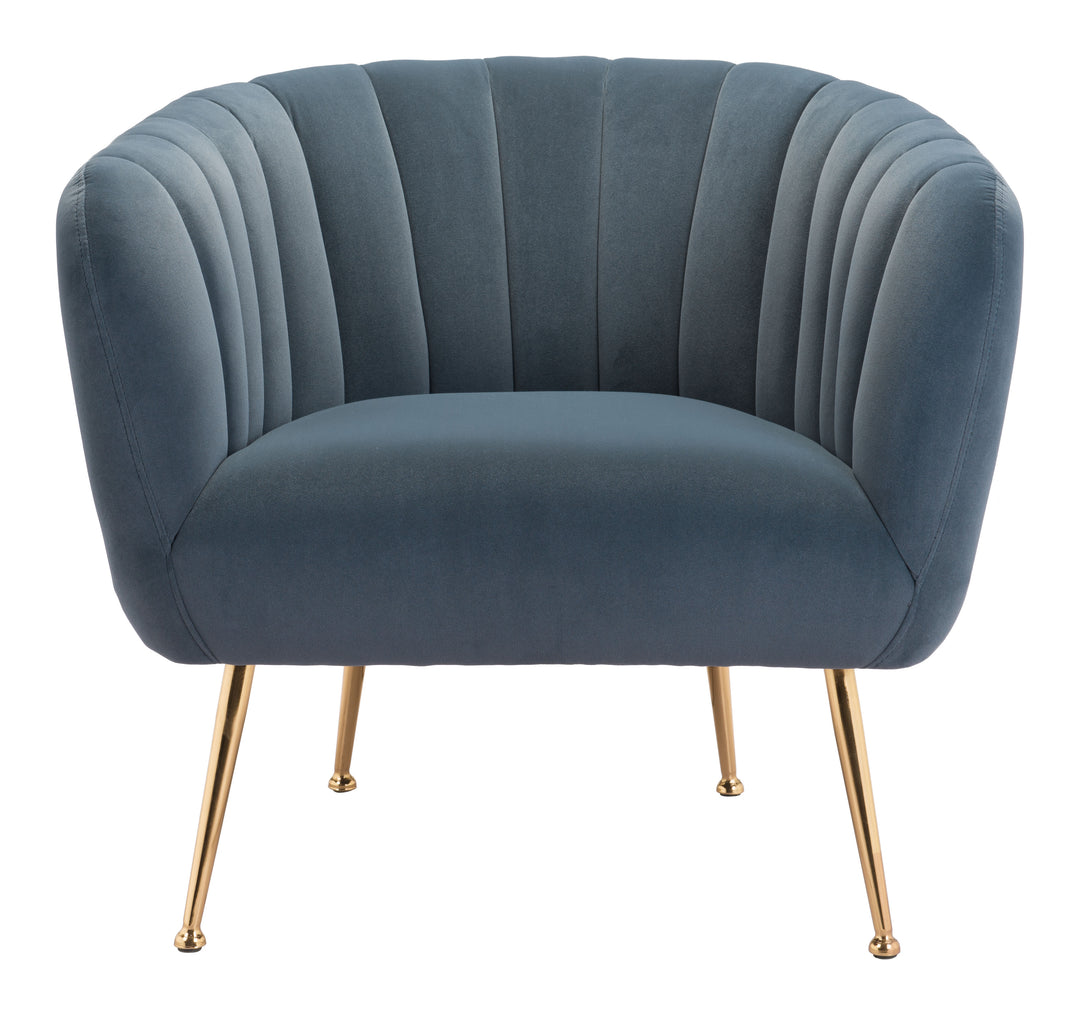 Zuo Deco Accent Chair Gray