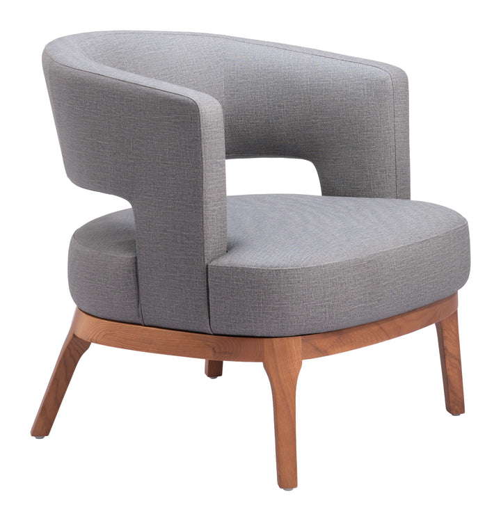 Zuo Penryn Accent Chair Slate Gray