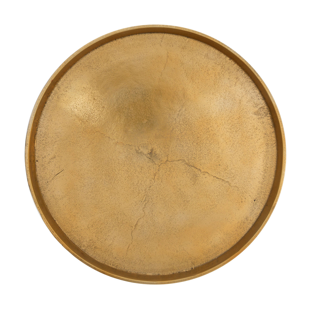 Zuo Como Accent Table Set (2-Piece) Antique Gold