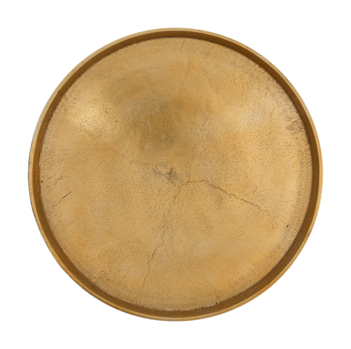 Zuo Como Accent Table Set (2-Piece) Antique Gold