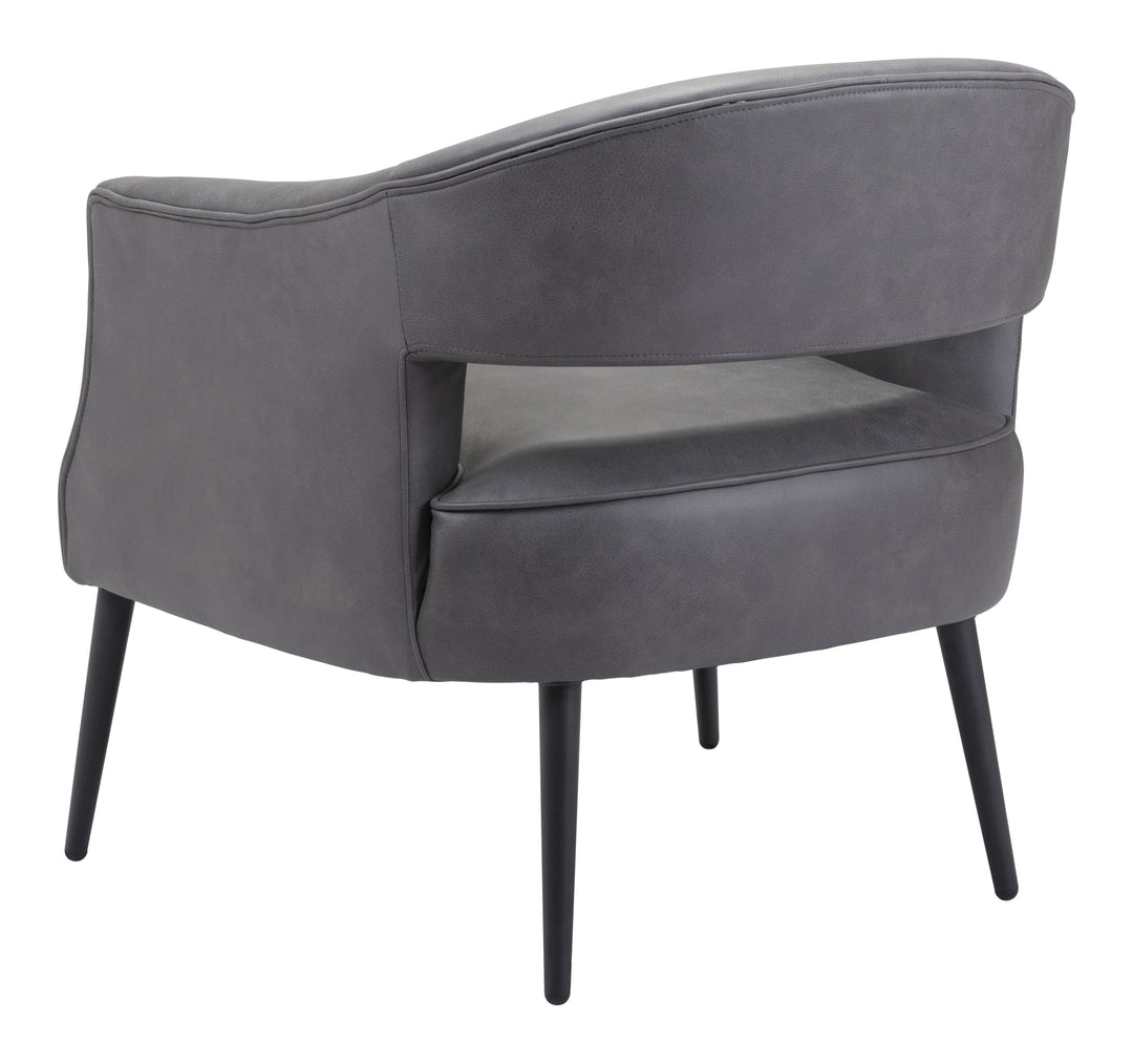 Zuo Berkeley Accent Chair Vintage Gray