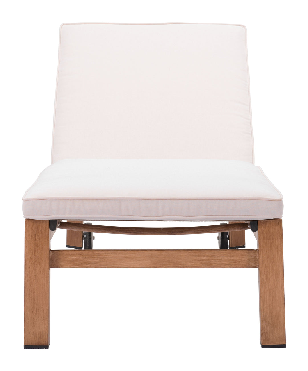 Zuo Cozumel Lounge Chair Beige & Natural