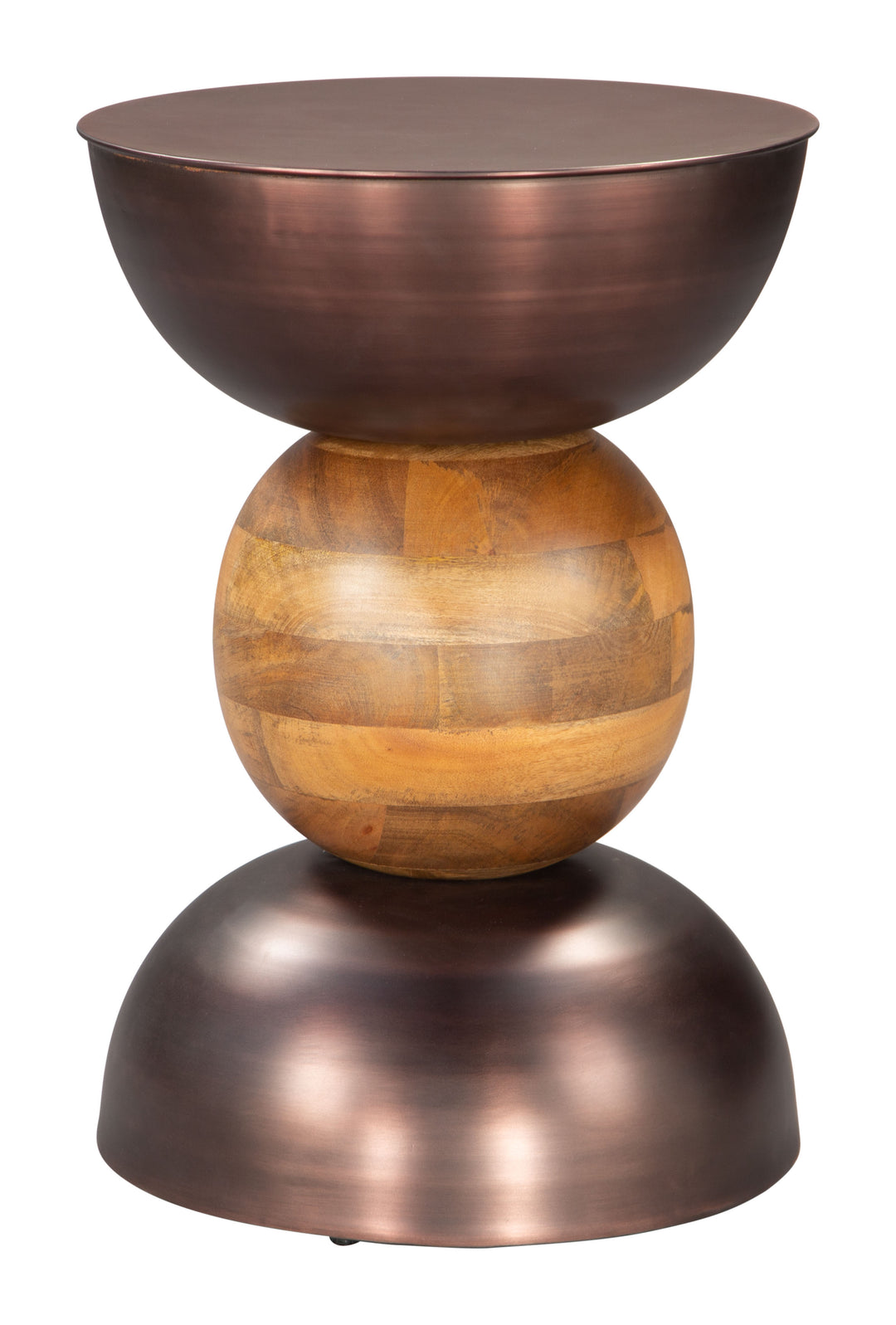 Zuo Tripoli Side Table Bronze