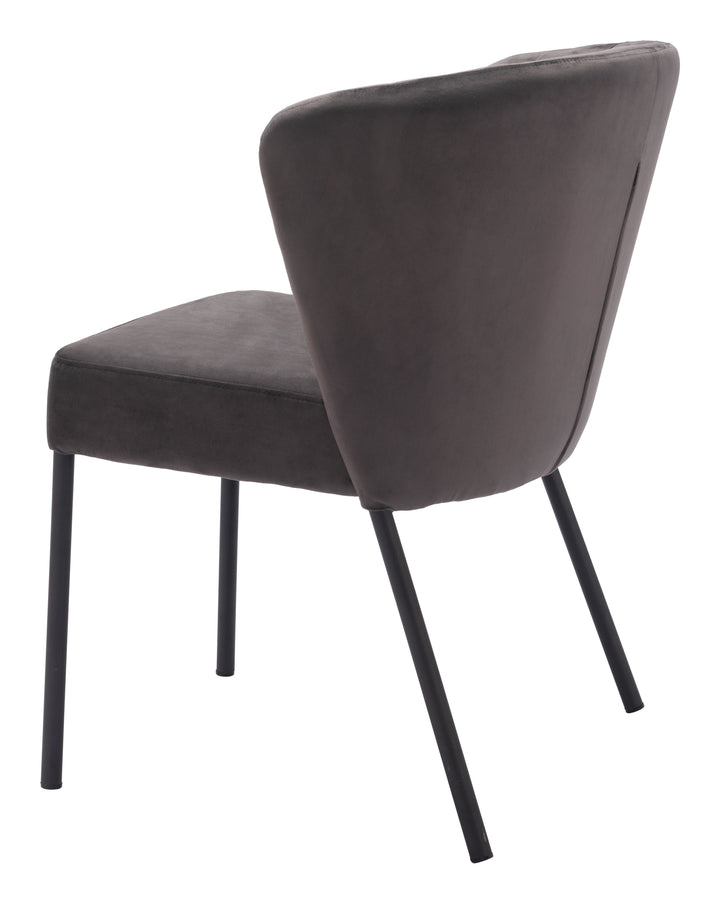 Zuo Aimee Dining Chair (Set of 2) Gray