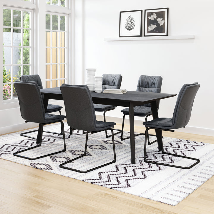 Zuo Sharon Dining Chair (Set of 2) Vintage Black