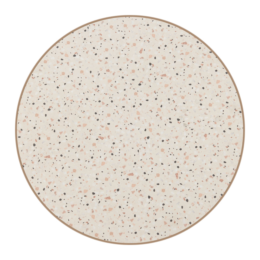 Zuo Bite Bar Table Beige & Gold