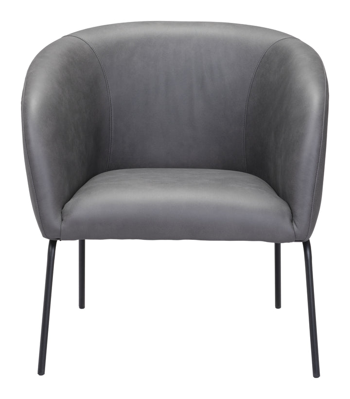 Zuo Quinten Accent Chair Vintage Gray