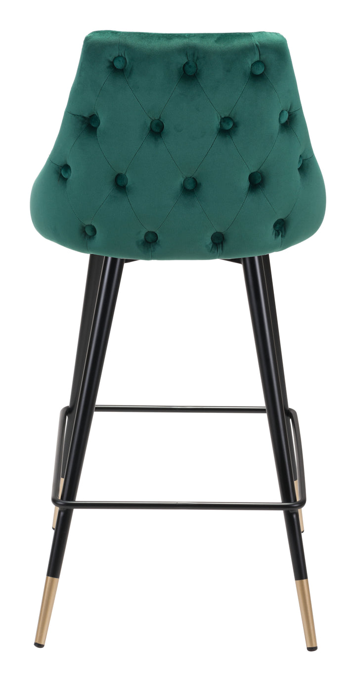Zuo Piccolo Counter Stool Green