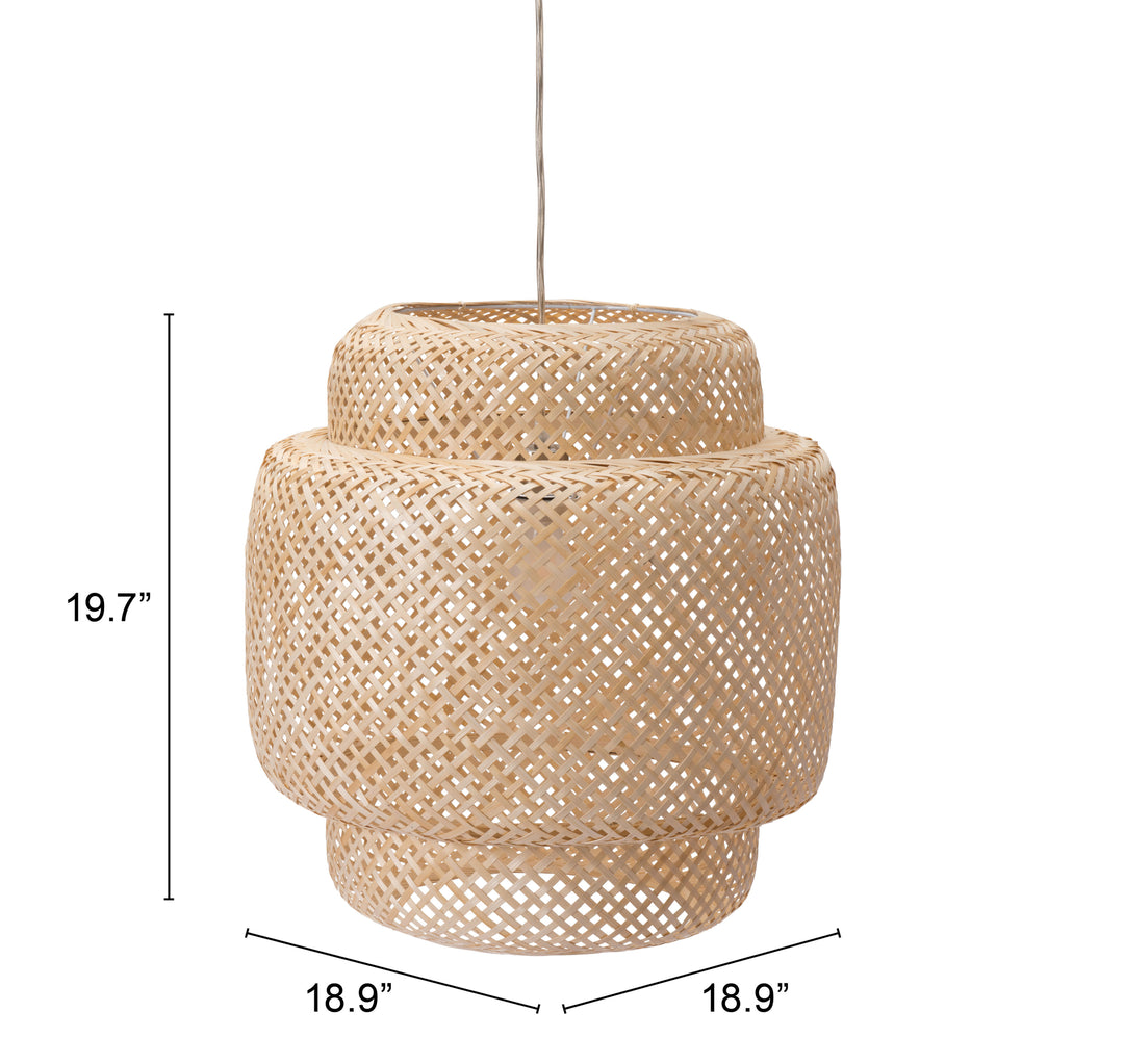 Zuo Finch Ceiling Lamp Natural