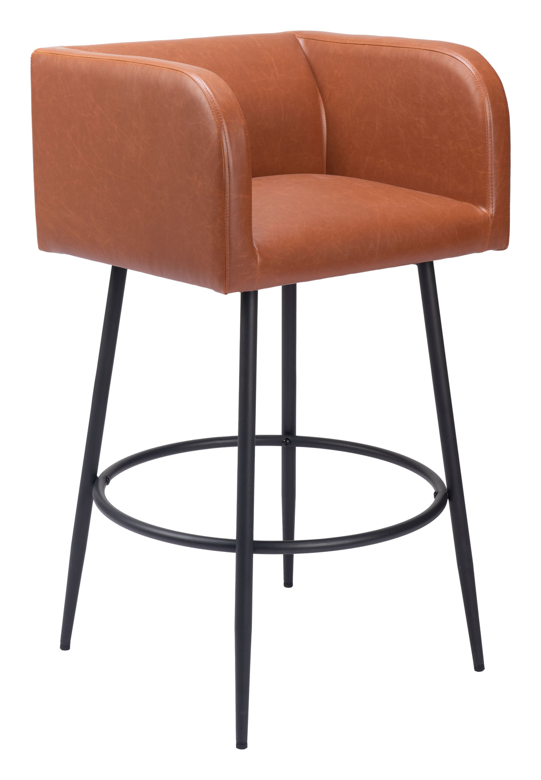 Zuo Horbat Barstool (Set of 2) Brown