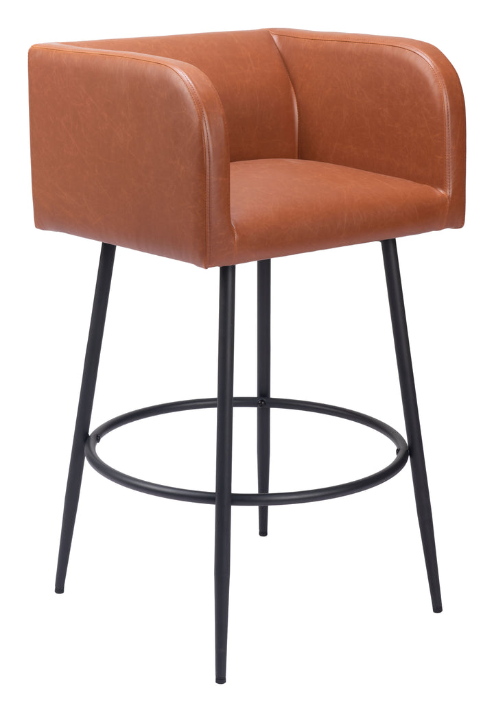Zuo Horbat Barstool (Set of 2) Brown
