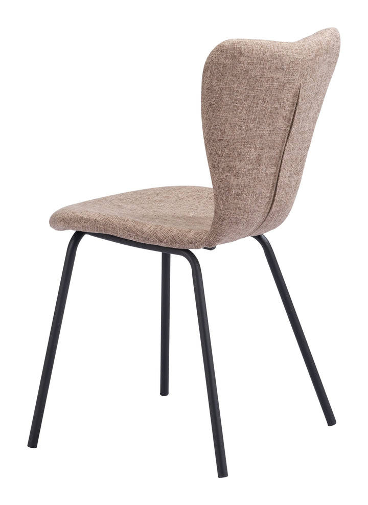 Zuo Tollo Dining Chair (Set of 2) Brown