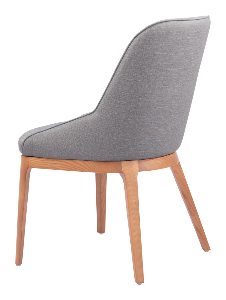 Zuo Ayr Dining Chair (Set of 2) Slate Gray