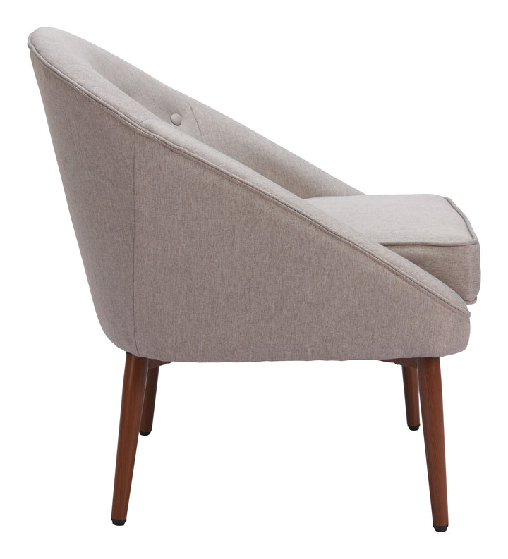 Zuo Carter Accent Chair Gray