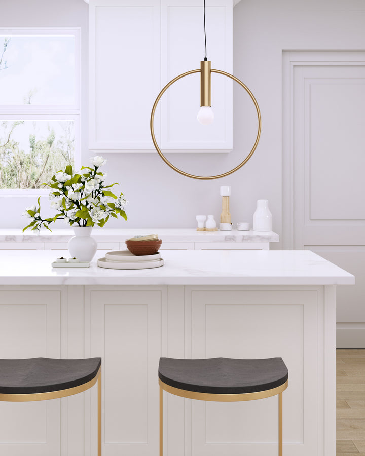 Zuo Irenza Ceiling Lamp Brass