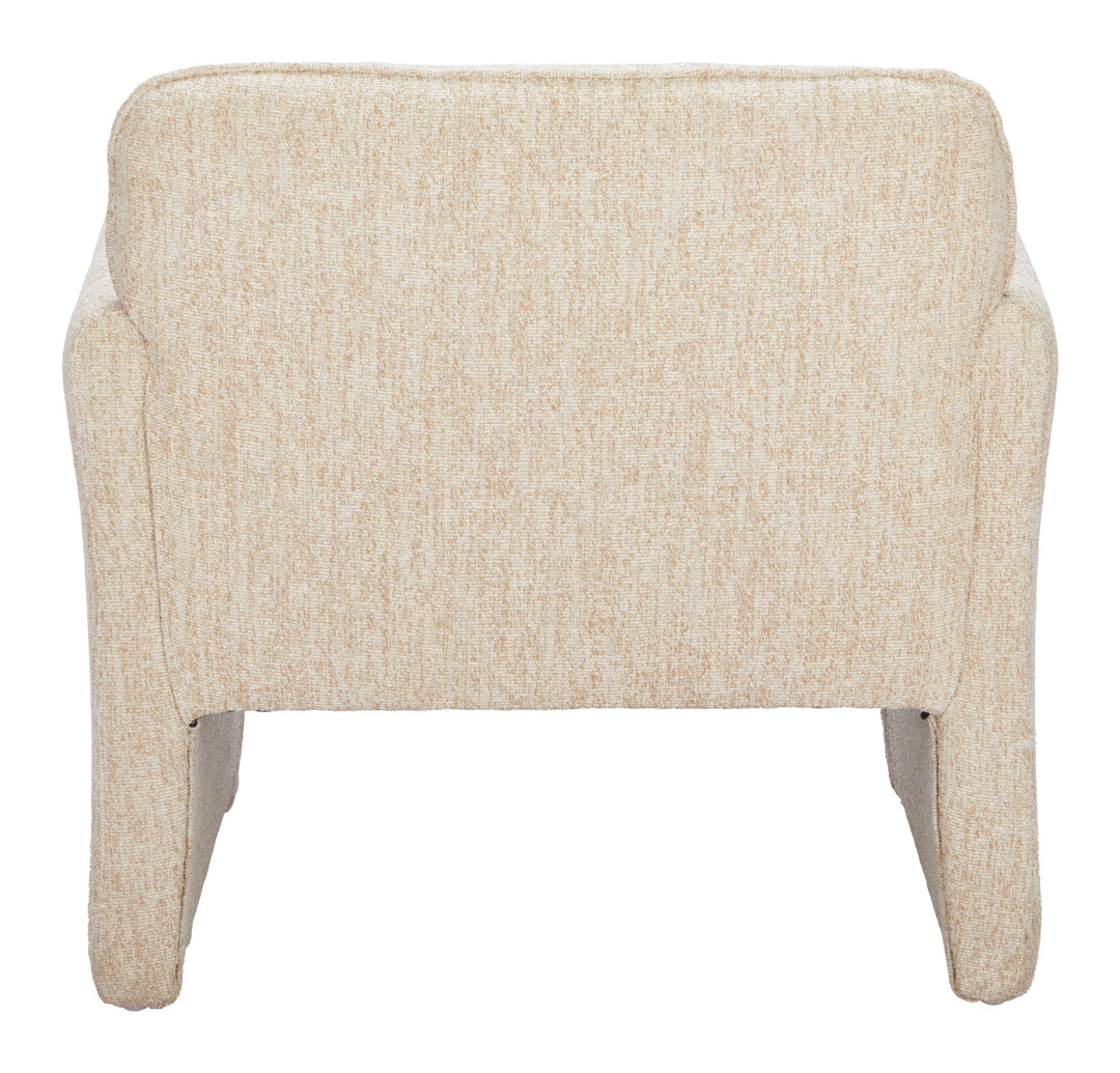 Zuo Dobra Accent Chair Oatmeal Beige