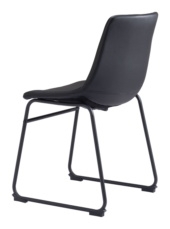 Zuo Smart Dining Chair (Set of 2) Black