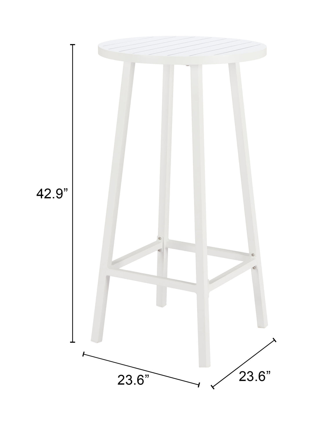 Zuo Ren Bar Table White