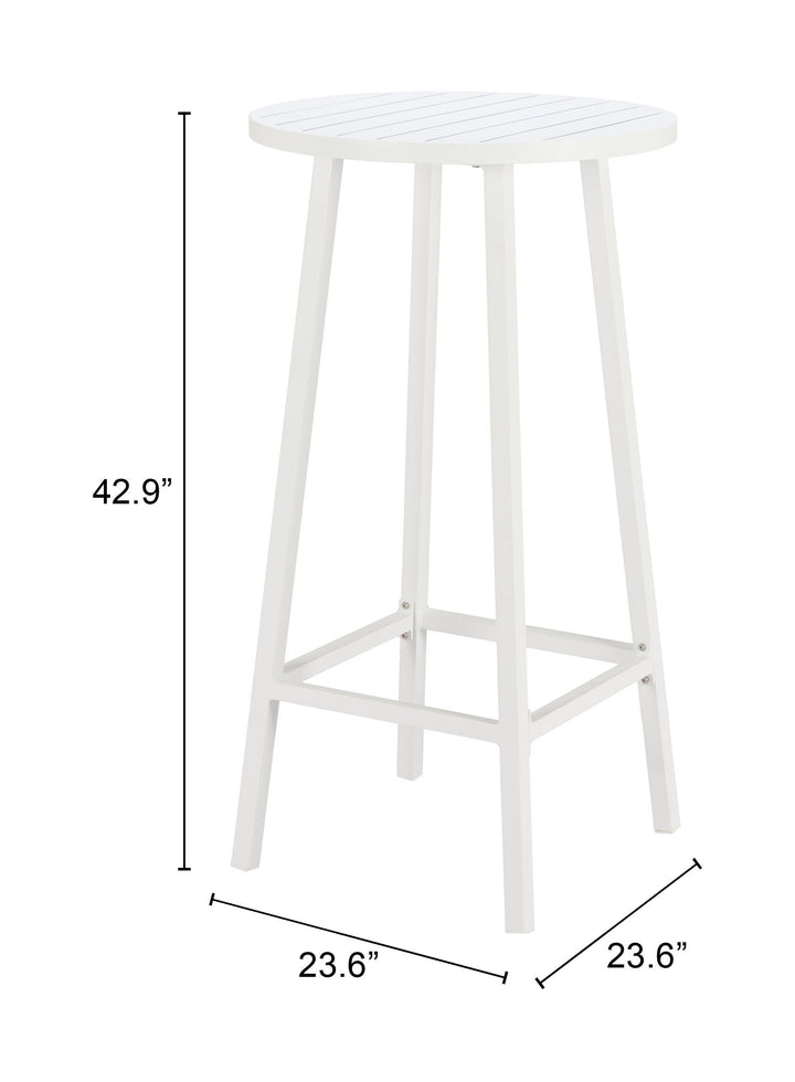 Zuo Ren Bar Table White