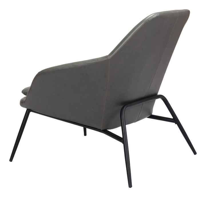 Zuo Manuel Accent Chair Gray