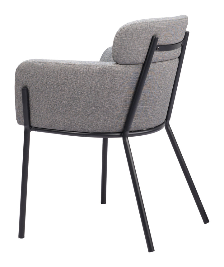 Zuo Bremor Dining Chair (Set of 2) Slate Gray