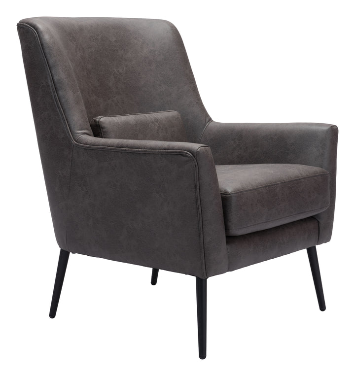 Zuo Ontario Accent Chair Vintage Black