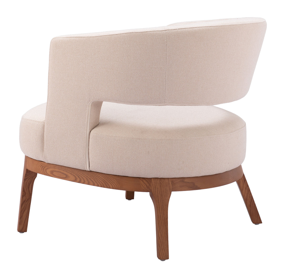 Zuo Penryn Accent Chair Beige