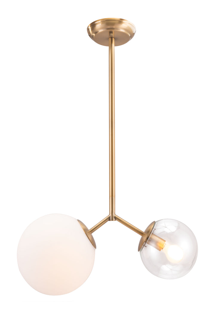 Zuo Constance Ceiling Lamp Brass