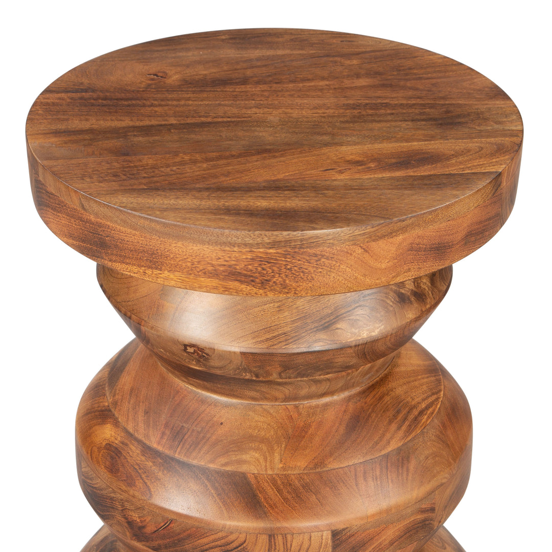 Zuo Kerala Side Table Walnut