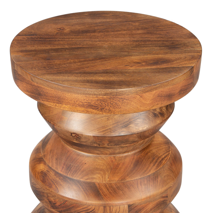 Zuo Kerala Side Table Walnut