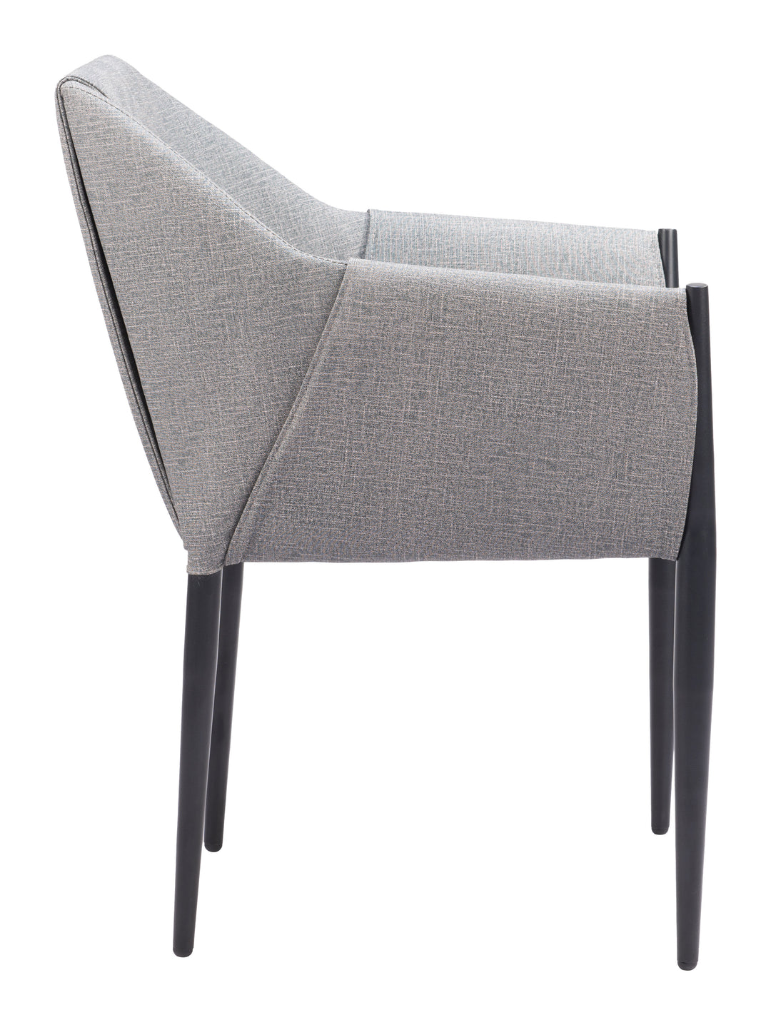 Zuo Andover Dining Chair (Set of 2) Slate Gray