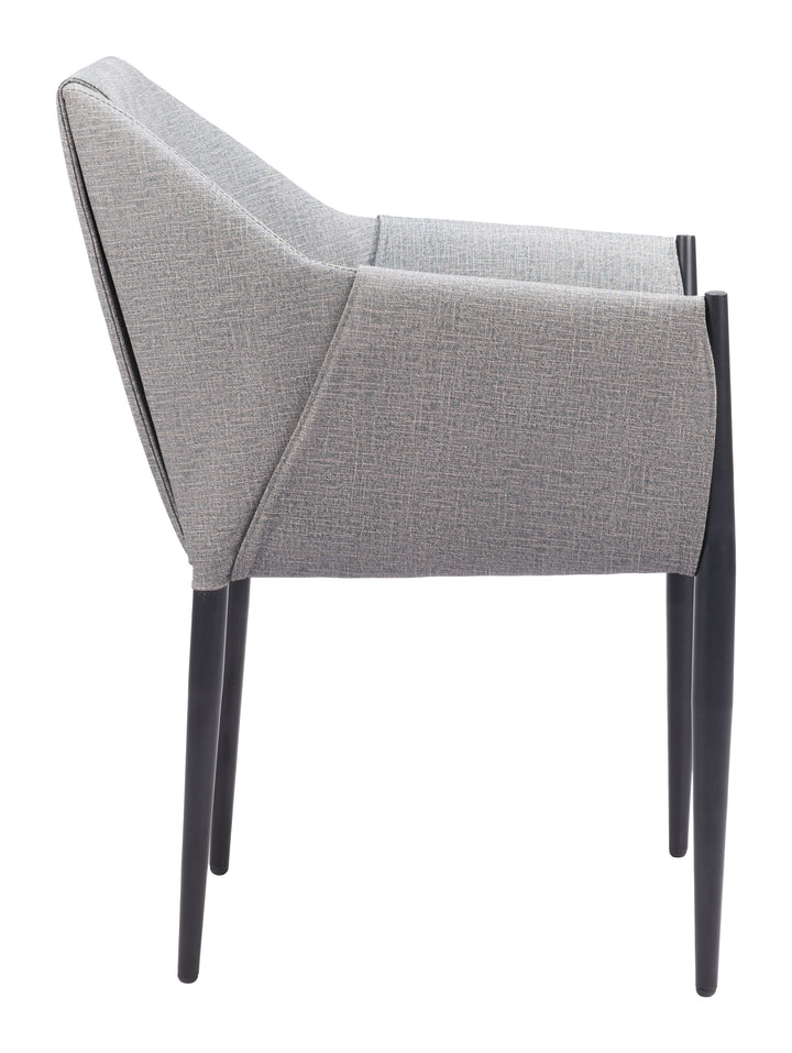 Zuo Andover Dining Chair (Set of 2) Slate Gray