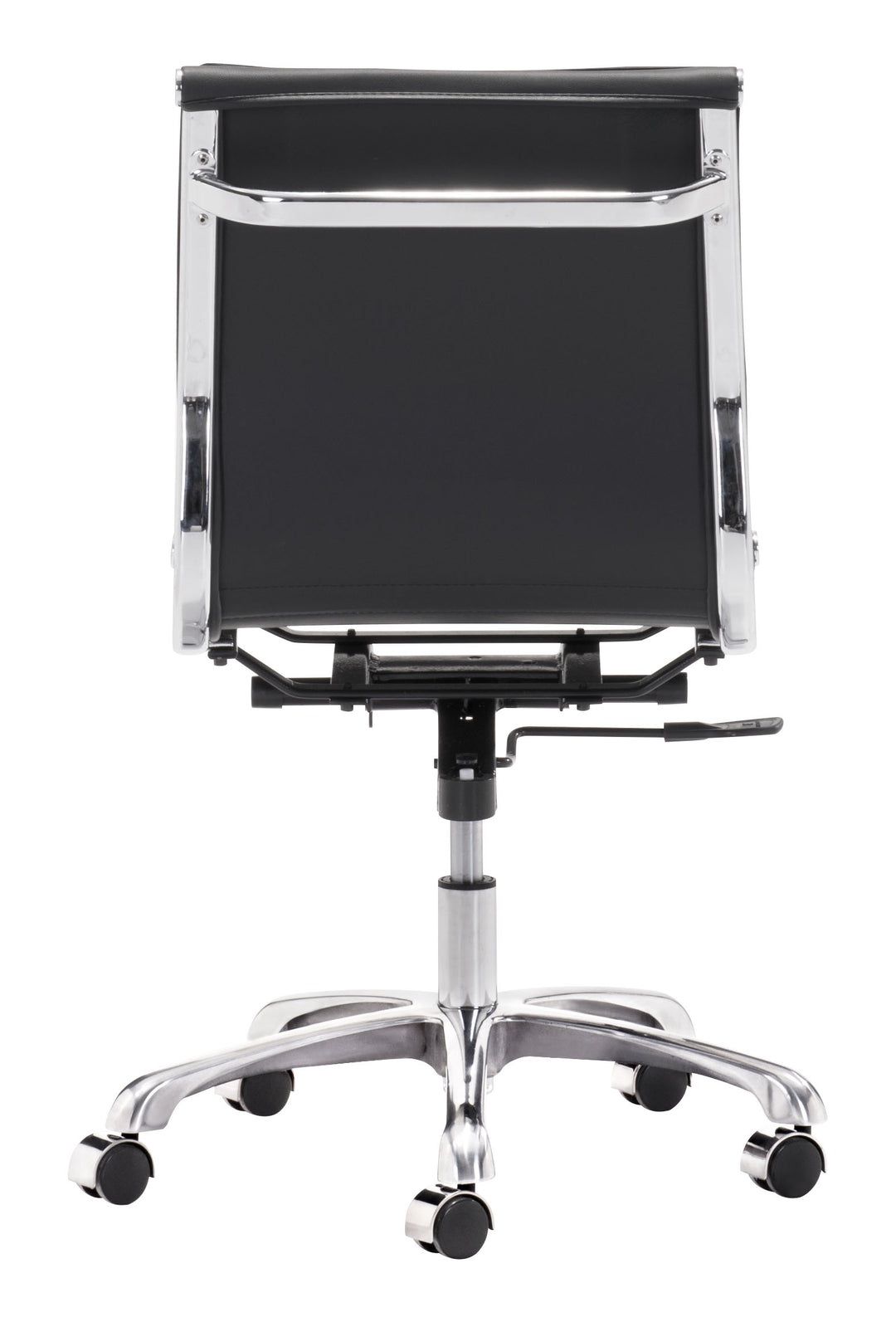 Zuo Lider Plus Armless Office Chair Black
