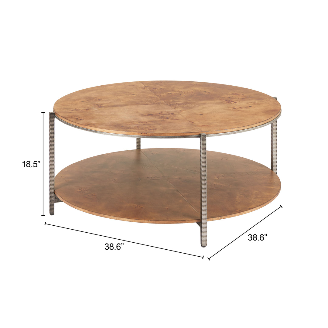 Zuo Adna Coffee Table Brown