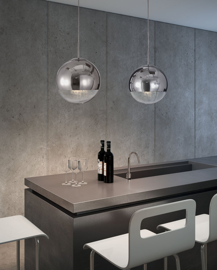 Zuo Kinetic Ceiling Lamp Chrome