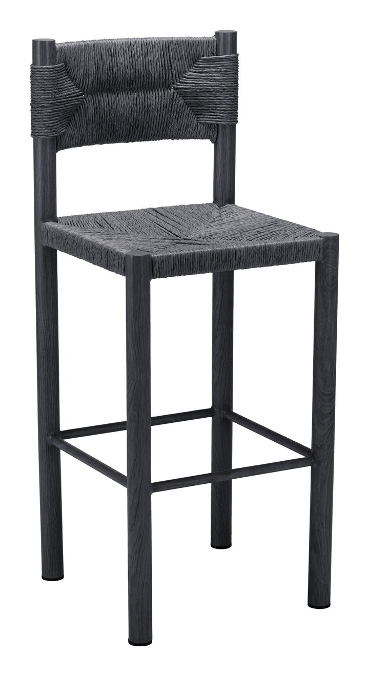 Zuo Iska Barstool (Set of 2) Black