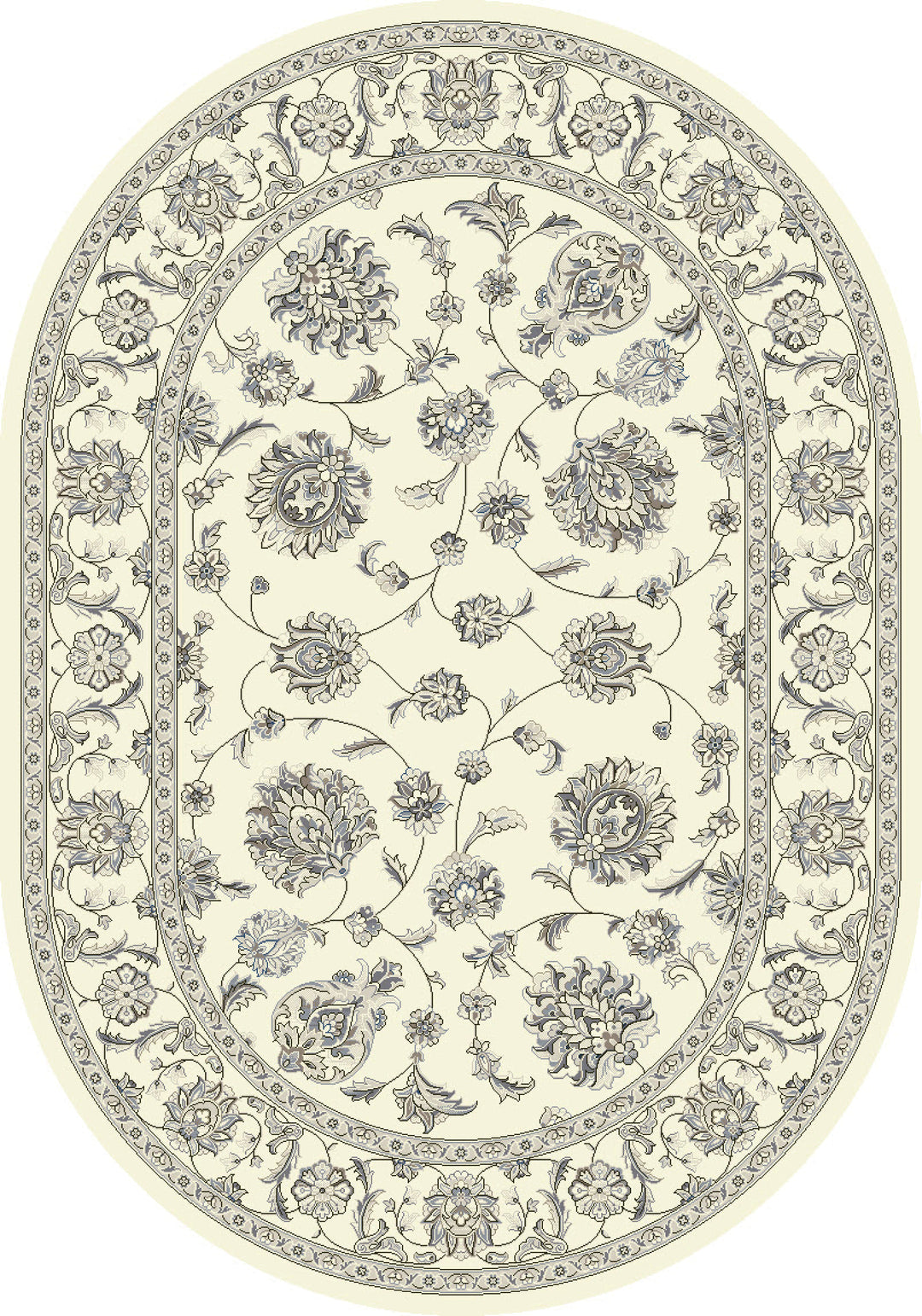 57365-6666 Dynamic Rugs Ancient Garden