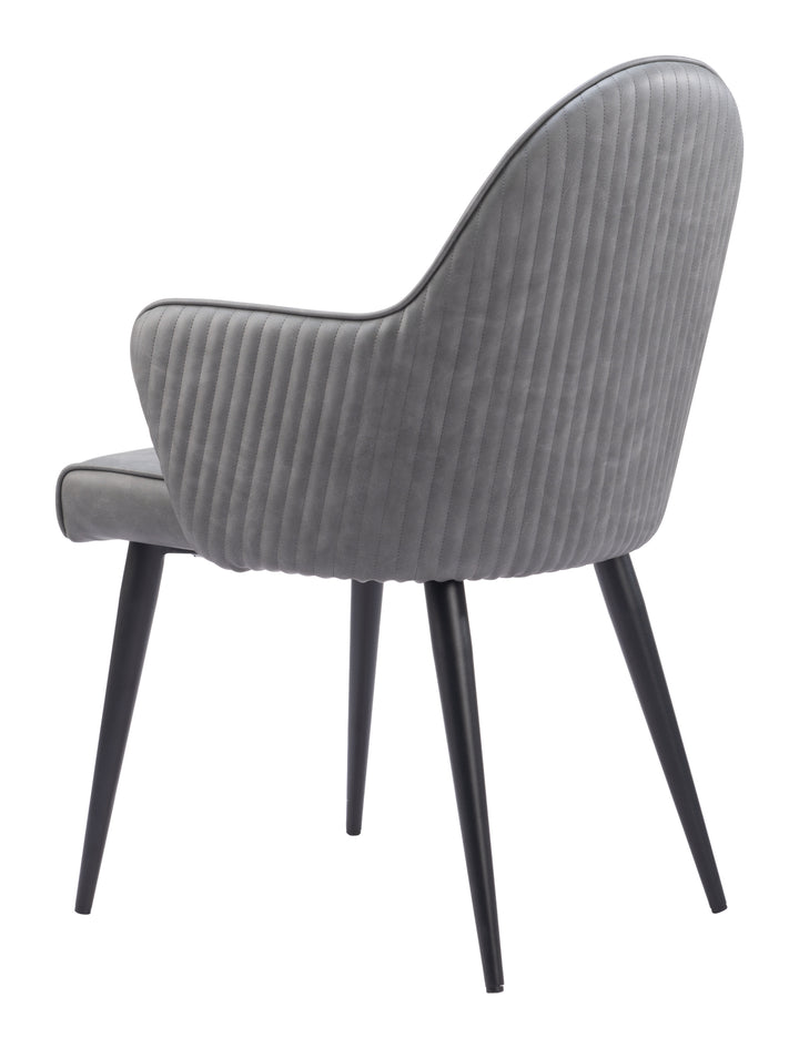 Zuo Silloth Dining Chair Gray
