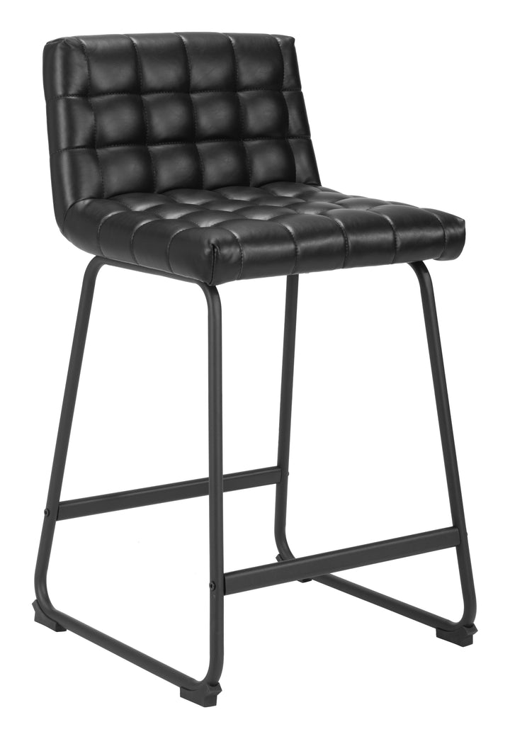 Zuo Pago Counter Stool (Set of 2) Black