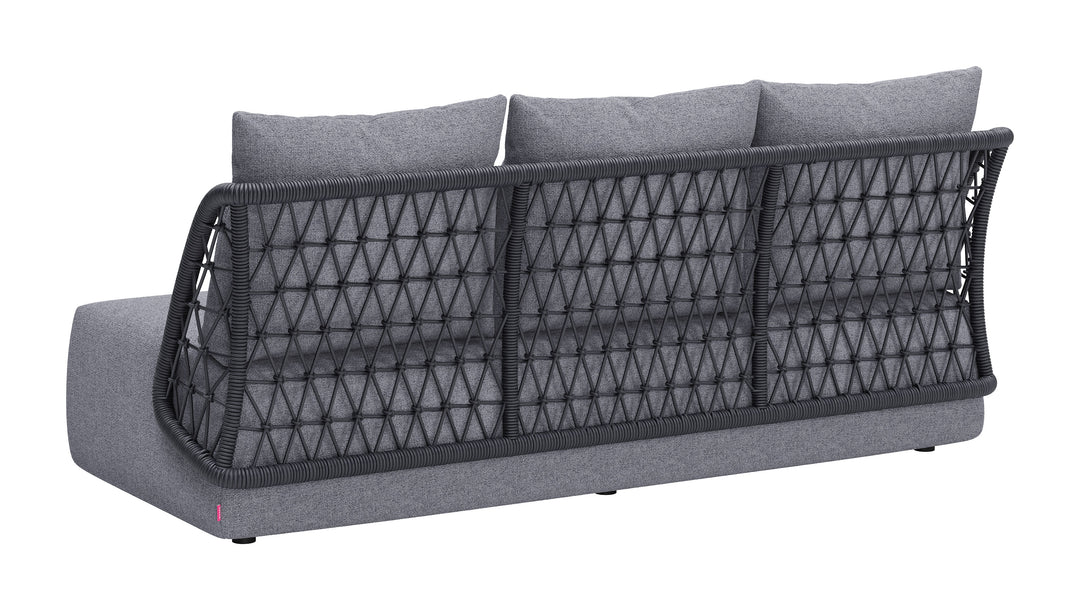 Zuo Mekan Sofa Gray