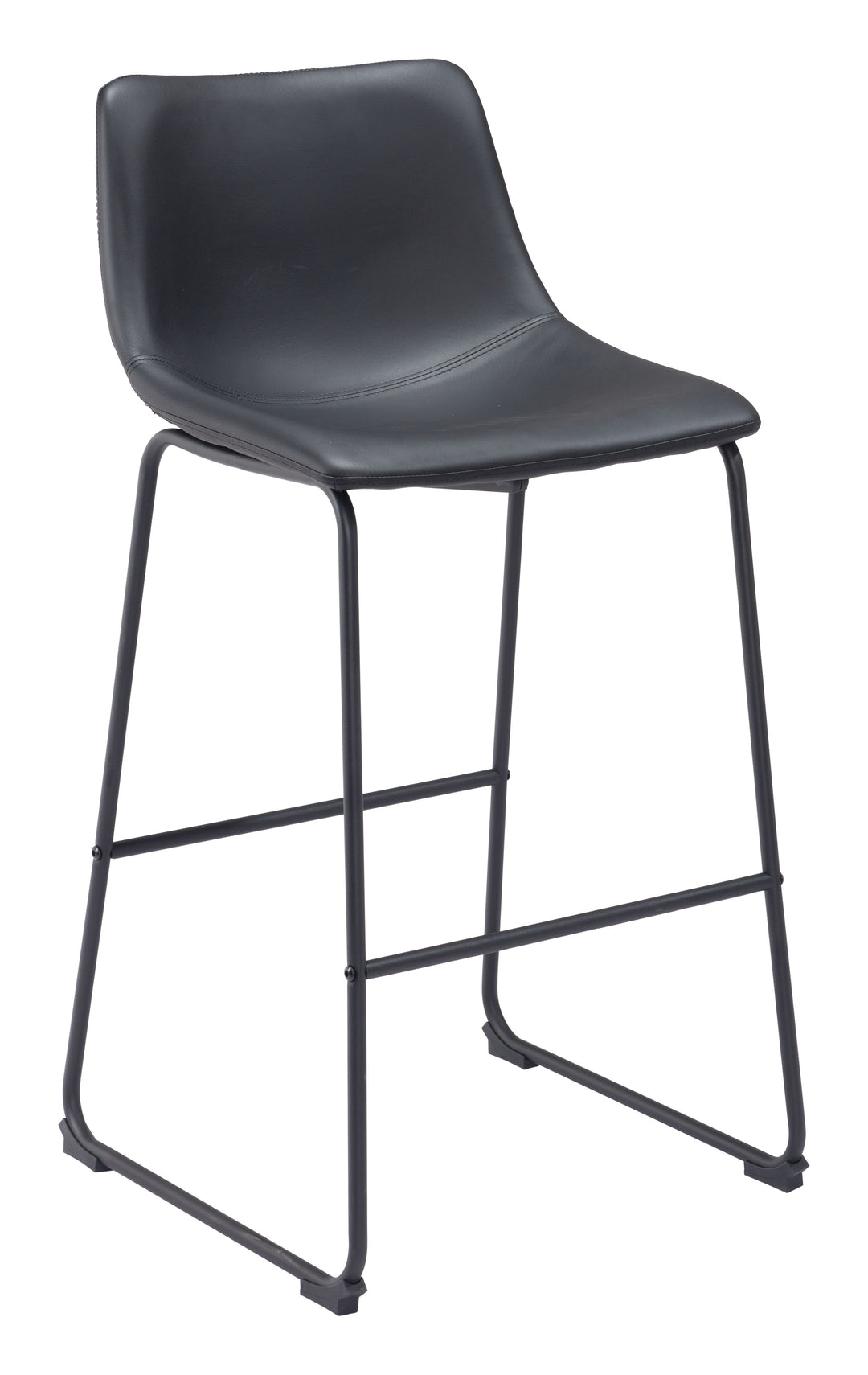 Zuo Smart Barstool (Set of 2) Black