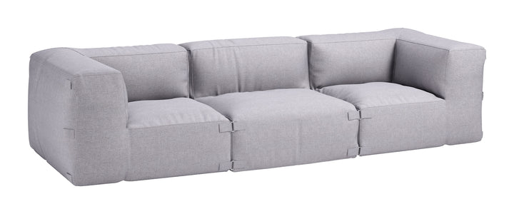 Zuo Luanda Corner Chair Gray