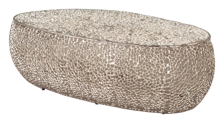 Zuo Argento Coffee Table Silver