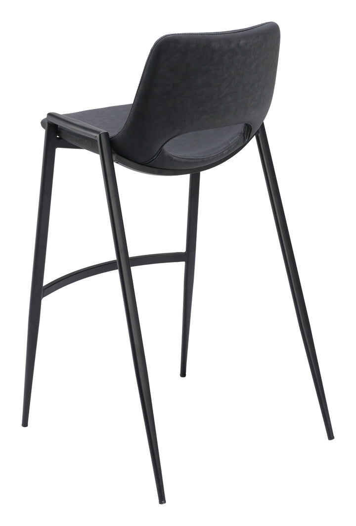 Zuo Desi Barstool (Set of 2) Black