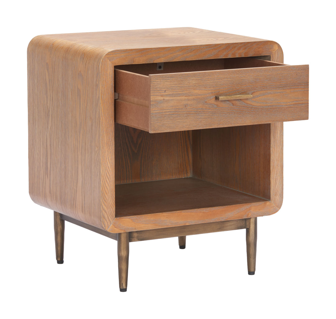 Zuo Vidaz Side Table Brown