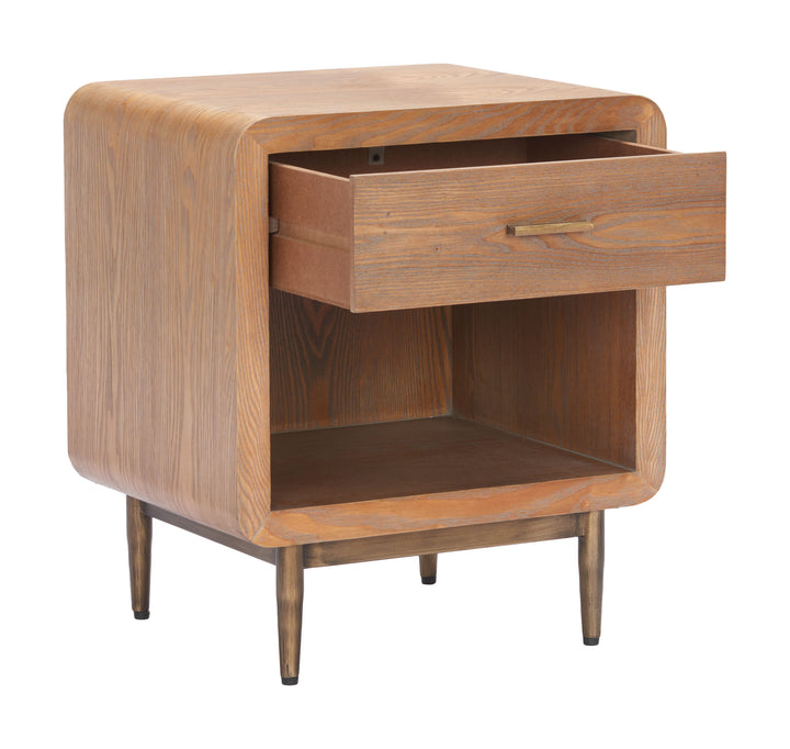 Zuo Vidaz Side Table Brown