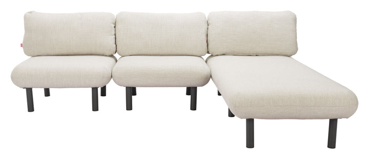 Zuo Aperto Accent Chair Beige