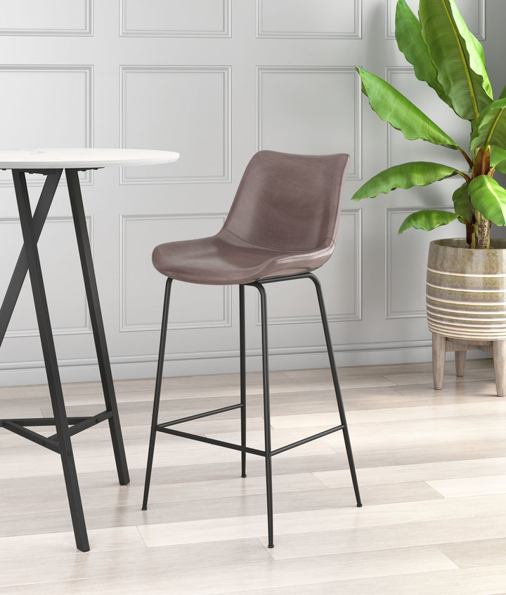 Zuo Byron Barstool Brown