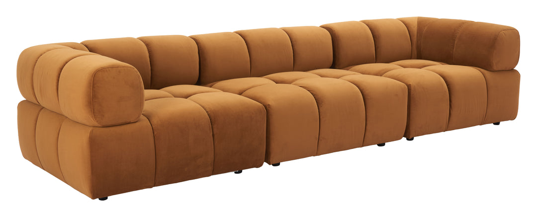 Zuo Rist Corner Chair Brown